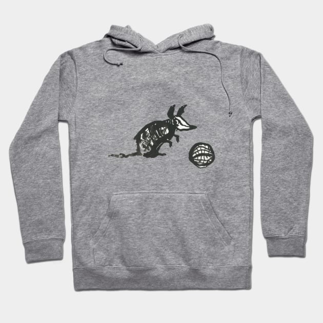 Armadillo Hoodie by Bollocks